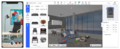Figure 21- AR applications in furniture domain- IKEA app (left), Homestyler (right)..png