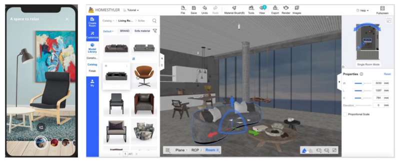 File:Figure 21- AR applications in furniture domain- IKEA app (left), Homestyler (right)..png